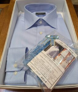 ワイシャツお仕立て券イメージ