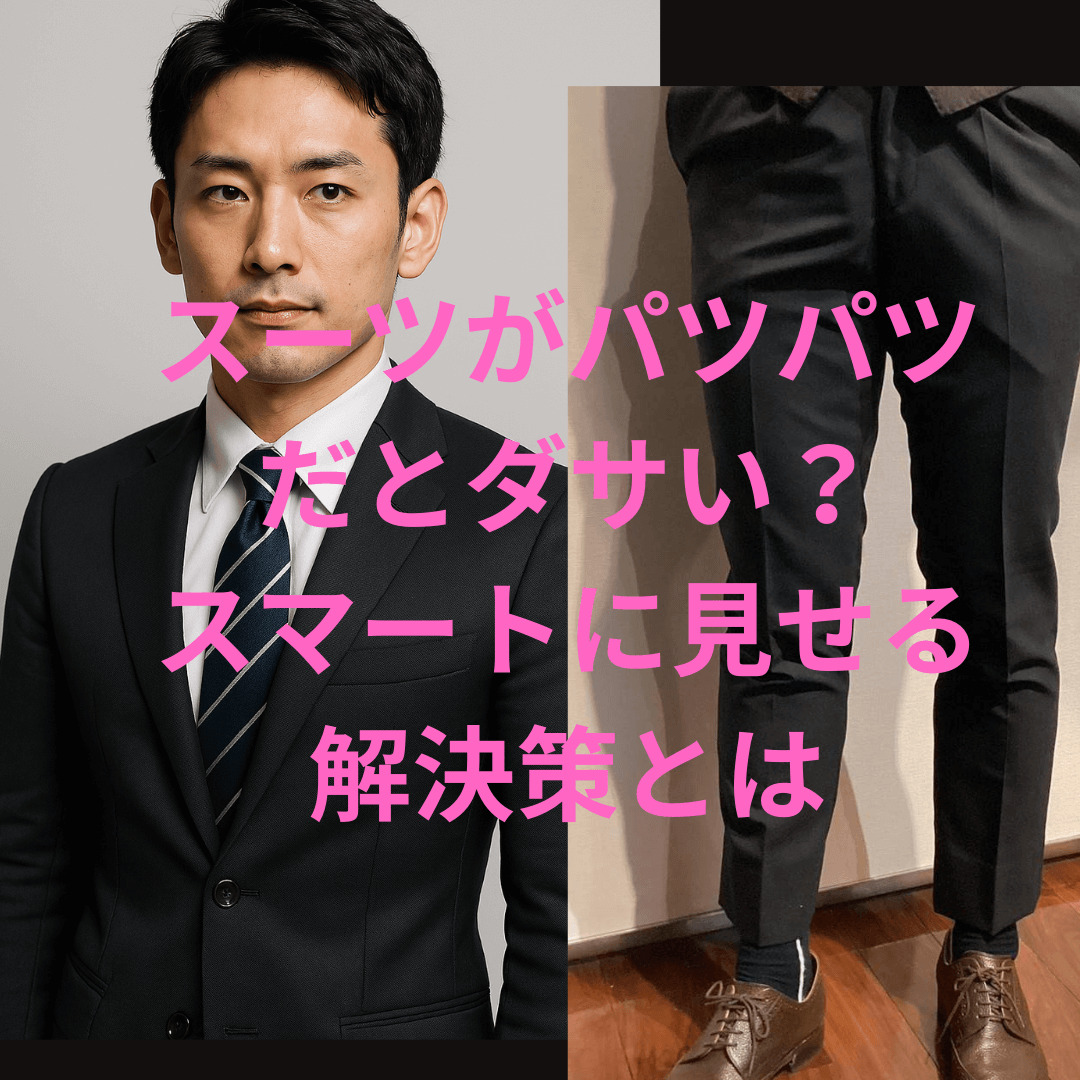 スーツがパツパツ だとダサいイメージ？