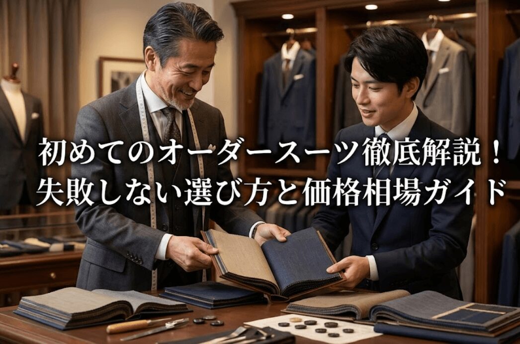 初めてのオーダースーツ徹底解説と失敗しない選び方と価格相場