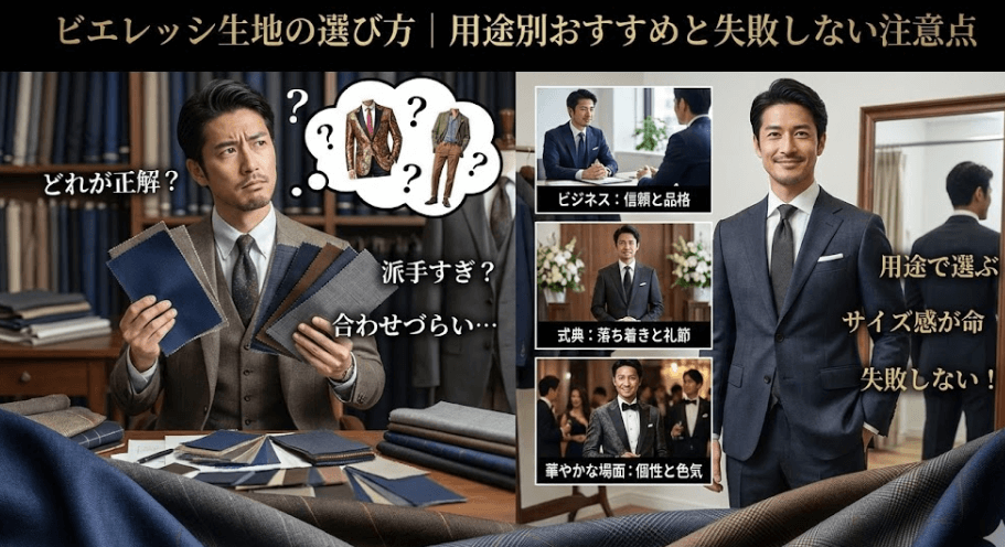 ビエレッシ生地の選び方｜用途別おすすめと失敗しない注意点