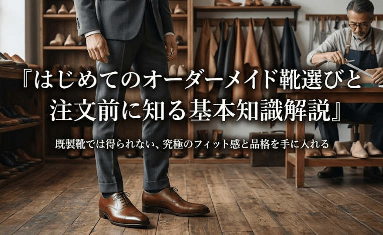 はじめてのオーダーメイド靴選びと注文前に知る基本知識解説