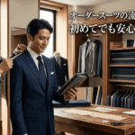 オーダースーツの流れを徹底解説！初めてでも安心の注文ガイド